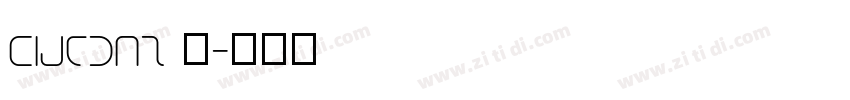 cidfont 发字体转换